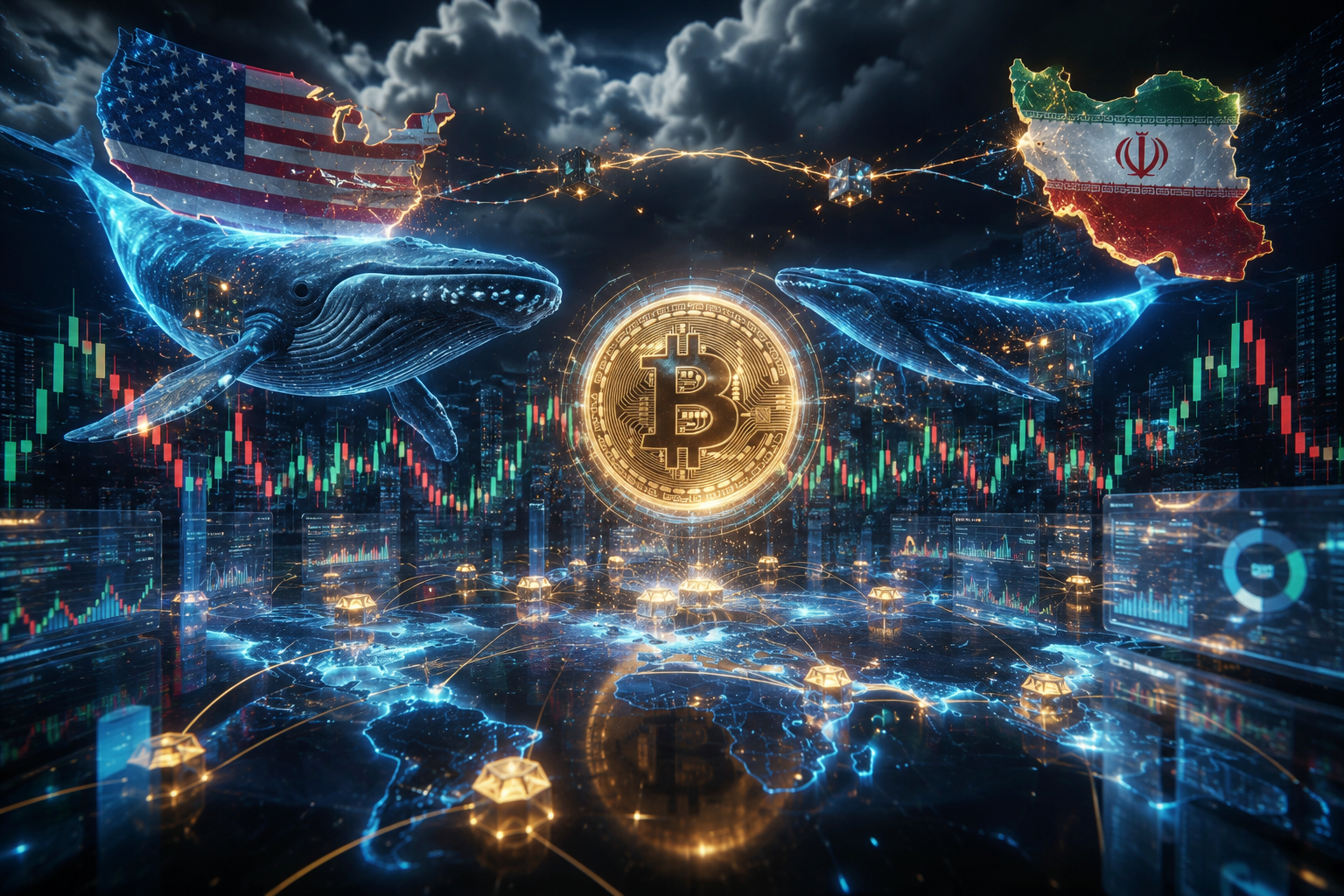 وضعیت بیتکوین در تنش های بین ایران و آمریکا